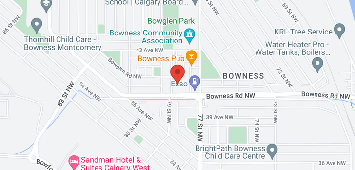 map of #12 7930 Bowness RD NW